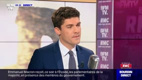 Aurélien Pradié, secrétaire général des Républicains, face à Jean-Jacques Bourdin sur RMC et BFMTV