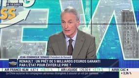 Le PGE de 5 milliards d'euros à Renault est "strictement lié à la pandémie", assure Jean-Dominique Senard