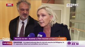 Procès du RN: Marine Le Pen hausse le ton à la barre
