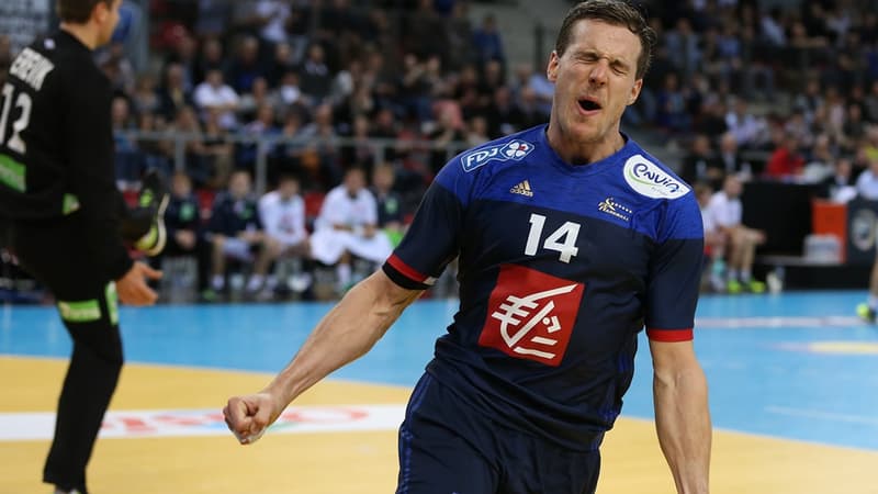 Kentin Mahé sous le maillot de l'équipe de France