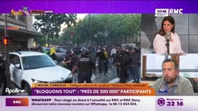 "Bloquons tout" : "13 policiers ont été blessés"
