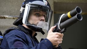 "Manifester et revenir avec des séquelles à vie, je dis non", dit sur RMC David, victime d'un tir de Flash-Ball. (Photo d'illustration).