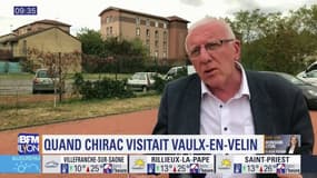 Quand Jacques Chirac visitait Vaulx-en-Velin à l'improviste