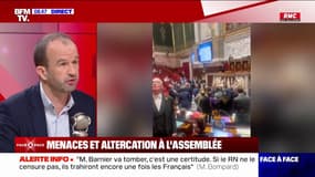 "Une journée marquée par la violence": Manuel Bompard (LFI) revient sur la vive altercation entre des députés à l'Assemblée