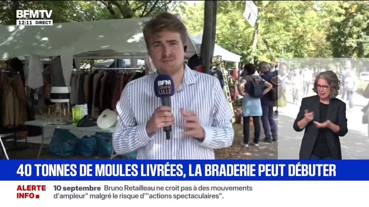 "Chaque personne peut trouver sa pépite": les premiers stands ont été installés pour la Braderie de Lille 