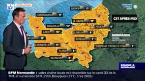 Météo Normandie: les averses rythmeront la journée de mardi, 8°C à Rouen et 10°C à Caen