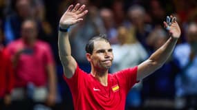 Rafael Nadal le 19 novembre 2024 en Coupe Davis