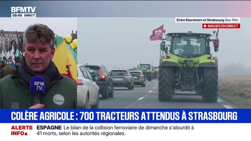 Mercosur: des milliers d'agriculteurs venus de toute l'Europe attendus à Strasbourg pour une mobilisation contre la signature du traité de libre-échange