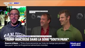 La Maison Blanche vexée par un épisode de la série satirique "South Park", dans lequel Donald Trump est au lit avec Satan