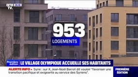 Seine-Saint-Denis: le village olympique accueille ses habitants
