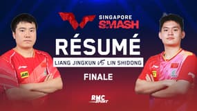 Résumé : L. Jingkun s'est-il sublimé pour battre le n°2 mondial, L. Shidong ? (WTT Singapour Smash)