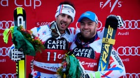 Adrien Théaux et David Poisson