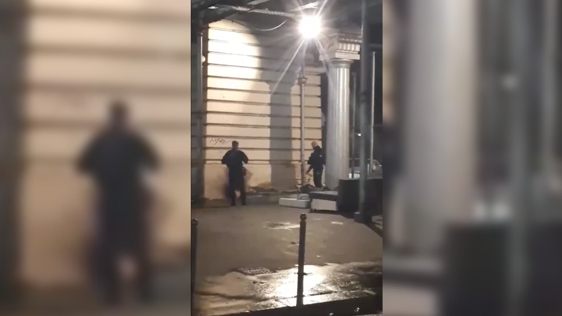 IGPN report following video of police officer spraying gas on belongings of migrants in Paris