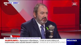 Sécurité des soignants: François Braun souhaite "un téléphone avec un bouton d'appel d'urgence dans tous les services à risques"