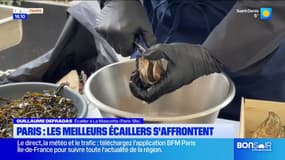 Paris: les meilleurs écaillers de France se sont affrontés à Bastille