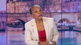 Christiane Taubira sur notre plateau le 28 janvier 2022. 