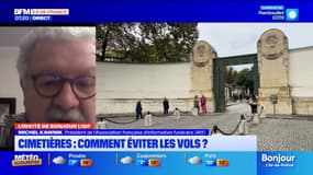 Cimetières: une association demande davantage de surveillance pour éviter les vols