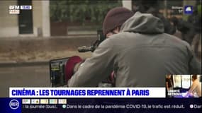 Cinéma: les tournages reprennent à Paris