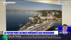 Le futur port de Nice a été présenté aux riverains ce jeudi