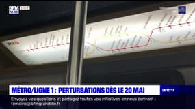 Ligne 1 du métro lillois: des perturbations à prévoir dès le 20 mai