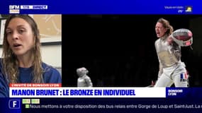 Manon Brunet, double médaillée olympique au sabre, invité de Bonsoir Lyon