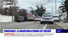 Féminicide filmé à Vénissieux: le suspect est mort des suites de ses blessures
