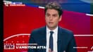 Gabriel Attal: "On a de la chance d'avoir Emmanuel Macron à la tête de l'État dans le contexte difficile que traversent le monde et la France aujourd'hui"