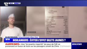 Julien Pedussel, boulanger: "J'ai une facture de 13.000€ en attente, si je la paye en totalité je suis foutu"