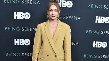 Gigi Hadid à New York le 25 avril 2018 -