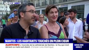 Incendie à la cathédrale de Nantes: les habitants touchés en plein cœur 