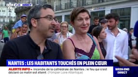 Incendie à la cathédrale de Nantes: les habitants touchés en plein cœur 