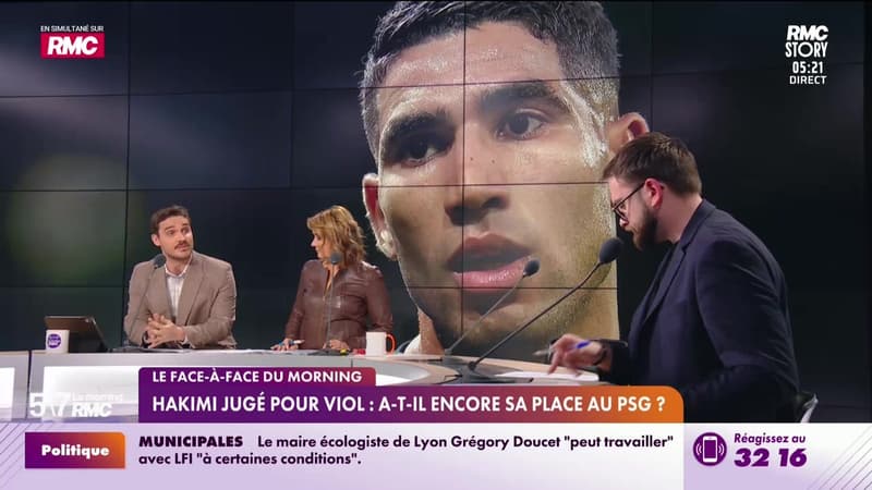 Le bonus RMC : Hakimi jugé pour viol, a-t-il encore sa place au PSG ? - 25/02