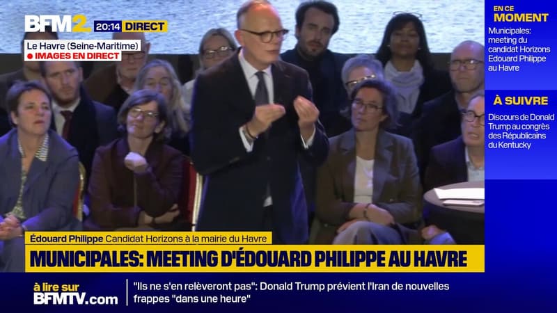 Édouard Philippe: "Ce qui se prépare, c'est une alliance (...) entre LFI et le reste de la gauche"