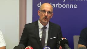 Éric Camous, procureur de la République de Narbonne, le 1er juillet 2025.
