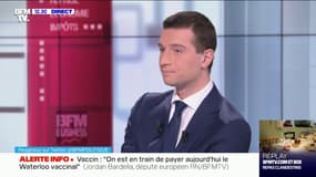 Jordan Bardella défend l'idée de "dissocier les élections régionales et départementales à quelques jours ou semaines d'intervalle"