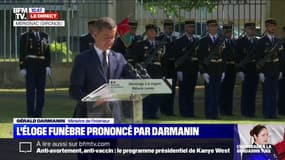 Gendarme tuée: Gérald Darmanin salue la mémoire d'une personne qui "avait fait le choix de l'engagement pour le service de la France"