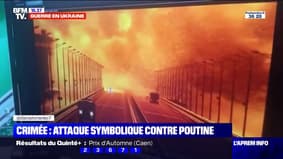 Explosion sur le pont de Crimée: une attaque symbolique contre Vladimir Poutine