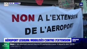 Lille: les militants pro-environnement mobilisés contre l'extension de l'aéroport