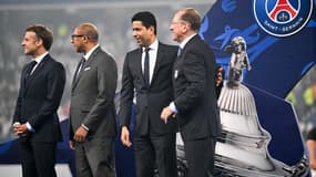 Nasser Al-Khelaïfi et John Textor le 25/05/2024