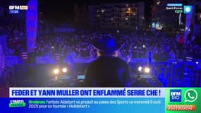 Serre Chevalier: Feder et Yann Muller ont enflammé la station de ski