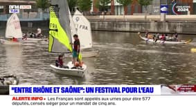 Lyon: au festival Entre Rhône et Saône, on sensibilise sur le sujet de l'eau