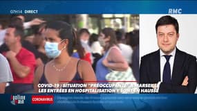 Covid-19: situation préoccupante à Marseille? "Quand on dit que les urgences respiratoires sont en situation critique, c'est en réalité 8 personnes"