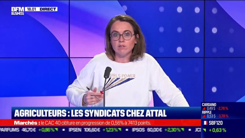 Agriculteurs : les syndicats chez Attal