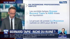 Quel est l'état du patrimoine de Bernard Tapie? 