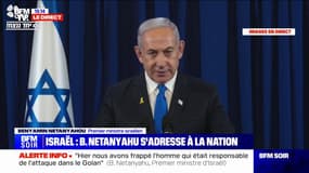 Benjamin Netanyahu: "Chacun qui menace notre État est en danger"