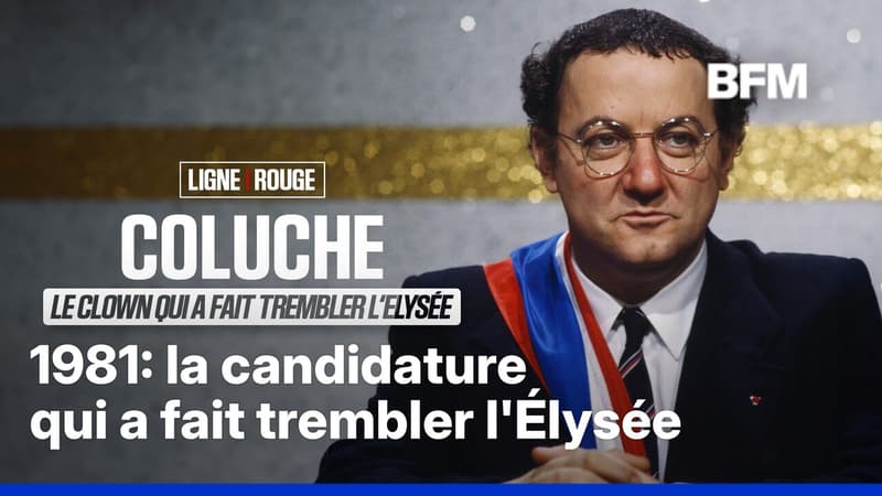 LIGNE ROUGE - Coluche, le clown qui a fait trembler l'Élysée (extrait)