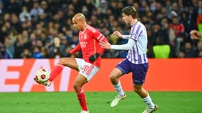 Joao Mario avec Benfica face à Toulouse