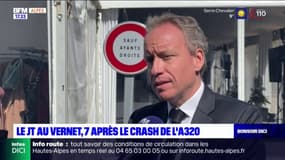 "Après deux ans (d'interruption en raison du Covid), il était important d'avoir cette cérémonie aujourd'hui": le vice-président de Lufthansa se réjouit qu'un nouvel hommage aux victimes ait pu être rendu cette année