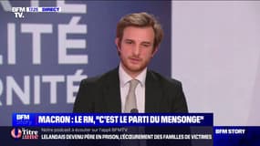 "Le parti du mensonge": Andrea Kotarac du Rassemblement national répond aux attaques d'Emmanuel Macron contre son parti