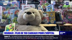 Roubaix: plus de 150 cadeaux pour les enfants hospitalisés